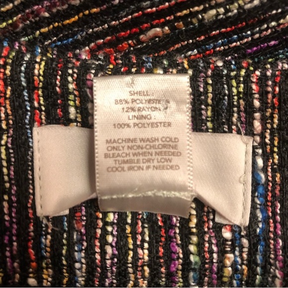Ann Taylor LOFT lined skirt with pockets Women’s Sz 6 Gorgeous Multi Color EUC - Picture 4 of 7
